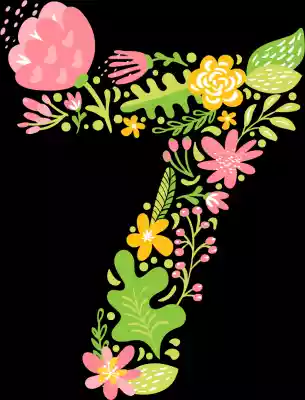 vectores plantilas ALFABETO,FLOR,
